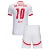 RB Leipzig Xavi Simons #10 Hemmaställ Barn 2024-25 Korta ärmar (+ Korta byxor)